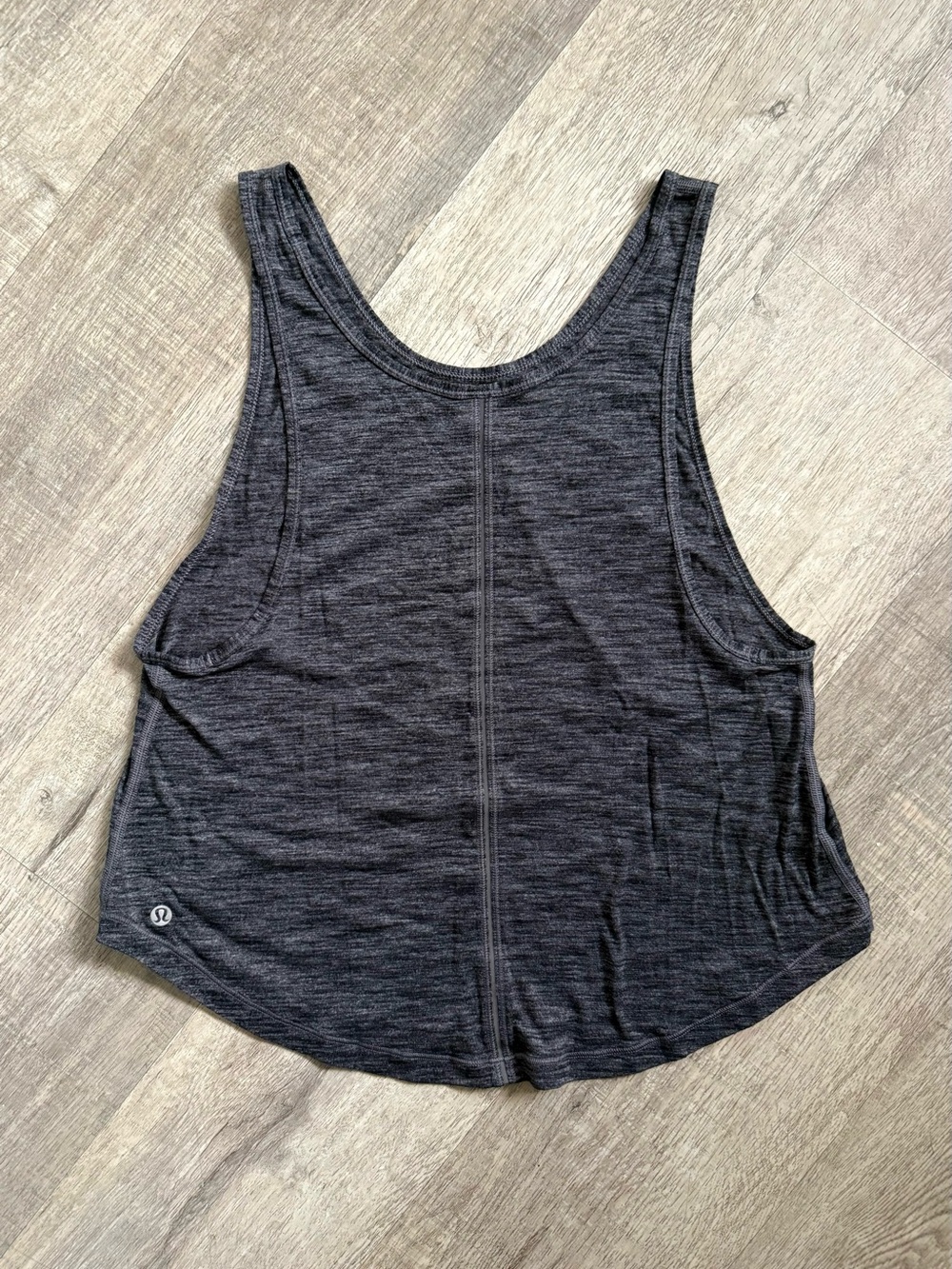 Lululemon athletica Women’s Charcoal Rush Hour Racerback Tank Top